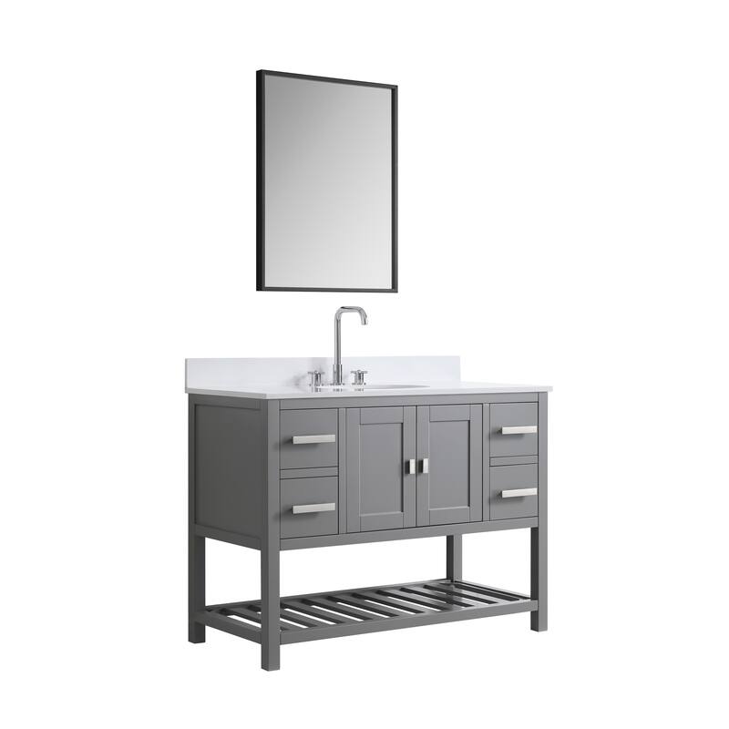 Monaco 48" Single Sink Vanity Base Only