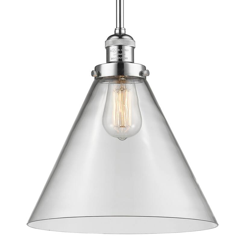 Innovations Lighting Large Cone Single Light 8" Wide Mini Pendant with