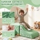 preview thumbnail 14 of 18, Costway 3 PCS Soft Velvet Toddler Climbing Toys Crocodile-Themed Foam - See Details