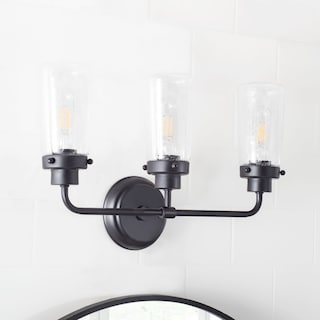 SAFAVIEH Lighting Derser 3-light LED Vanity Sconce - Oil Rubbed Bronze - 19"W x 6"D x 12"H