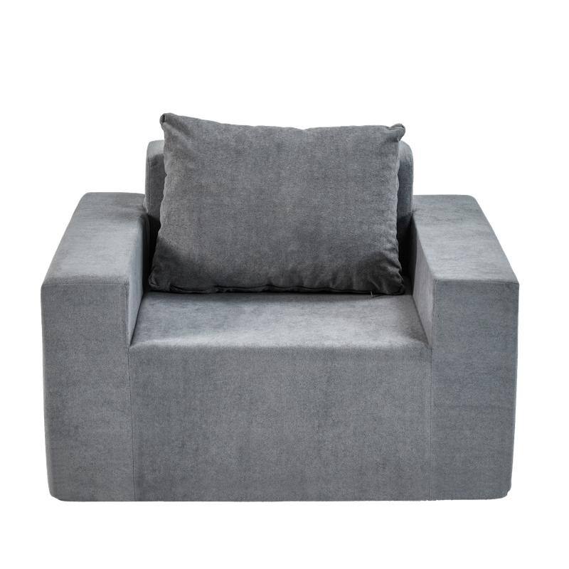 Bean Bag Sofa in a Box, High-Density Foam, Large for Adults Multi-Room