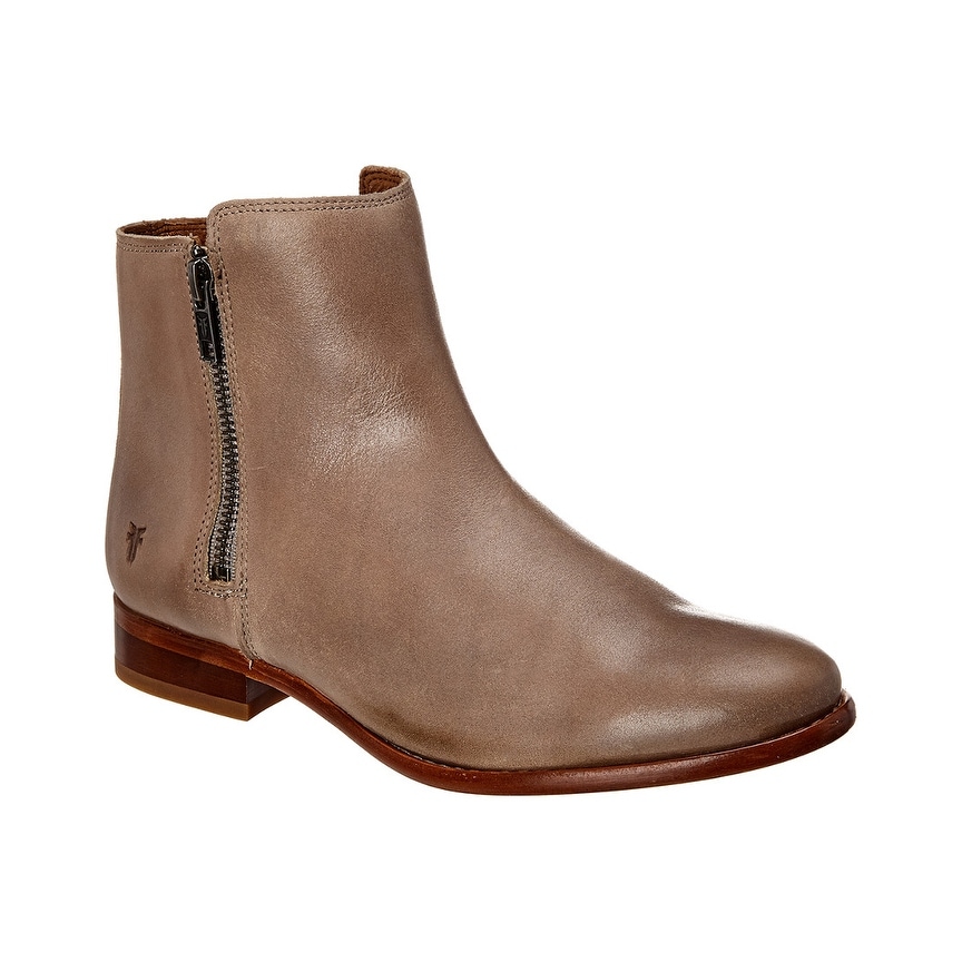 frye carly double zip boot