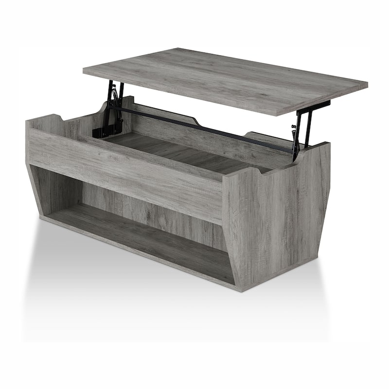 Rere Rustic 41-inch Wood Lift-top Coffee Table by Furniture of America