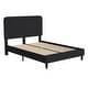 preview thumbnail 14 of 73, Upholstered Platform Bed with headboard