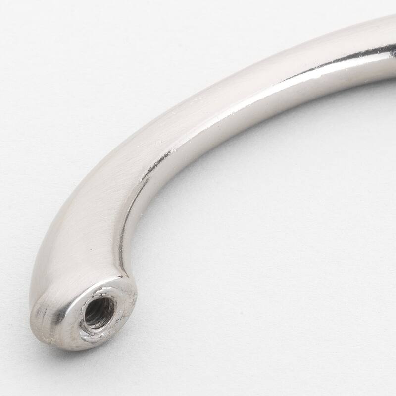 GlideRite 5-Pack 2-3/4 in. Center Satin Nickel Loop Cabinet Pulls - Satin Nickel