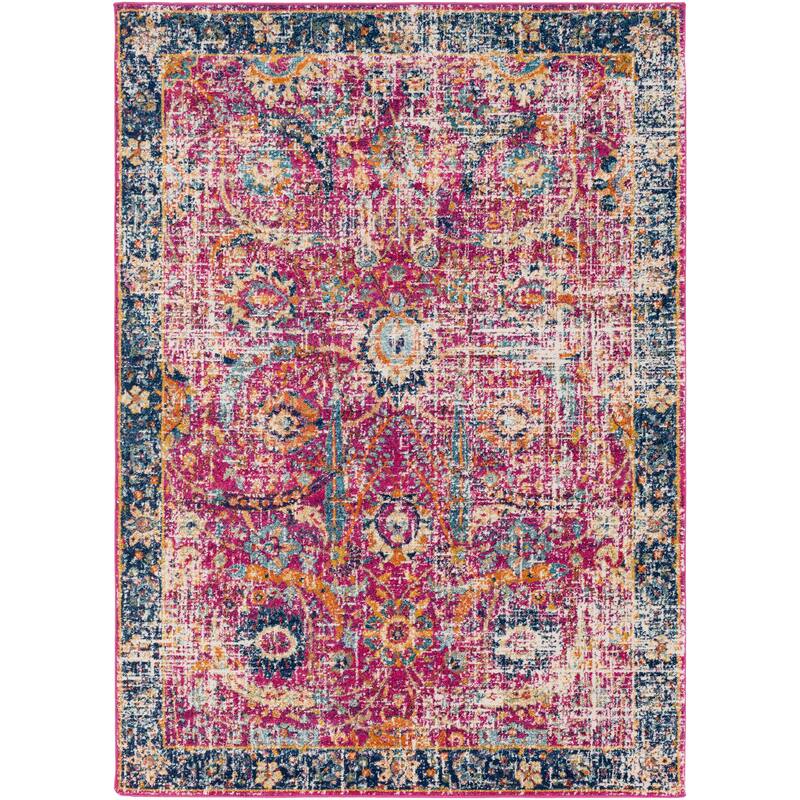Kinsey Distressed Vintage Area Rug