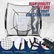 preview thumbnail 3 of 7, Patiassy 7 ft x 7 ft Baseball Softball Hitting Pitching Practice Net