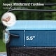 preview thumbnail 116 of 133, MAISON ARTS 4 Pieces Rattan Wicker Patio Furniture Set with Swivel Chairs and Coffee Table for Outdoor Spaces