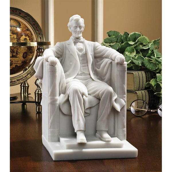 Shop Design Toscano Abraham Lincoln Memorial Bonded Marble Resin Statue On Sale Overstock 20176674