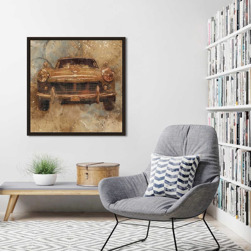 "Live to Ride I" by Carol Robinson Print on Floating Canvas