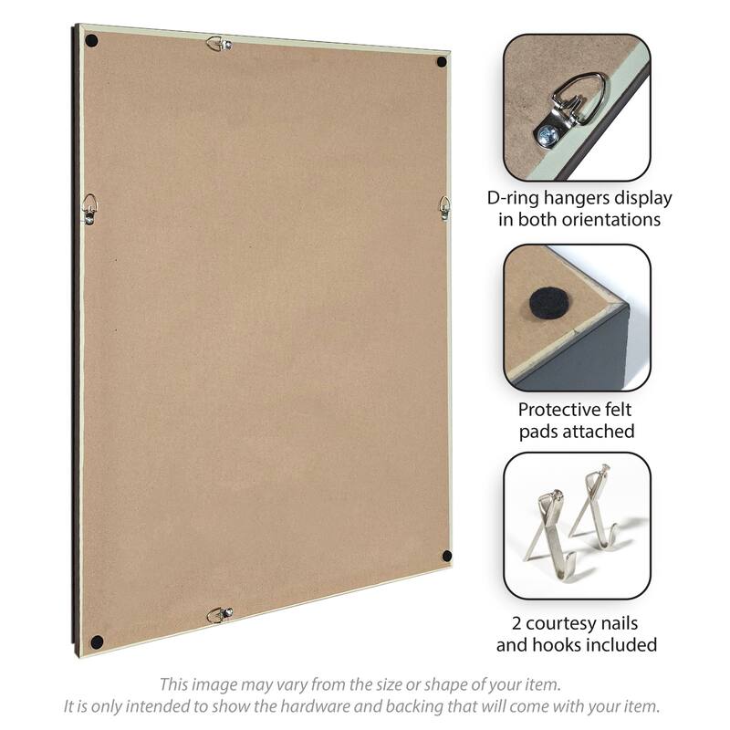 Kate and Laurel Pinboard Beige Botanical Block Print