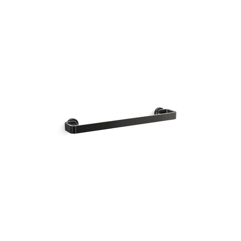 Kallista P34245-00 Guise Collection 18" Towel Bar - Polished Graphite