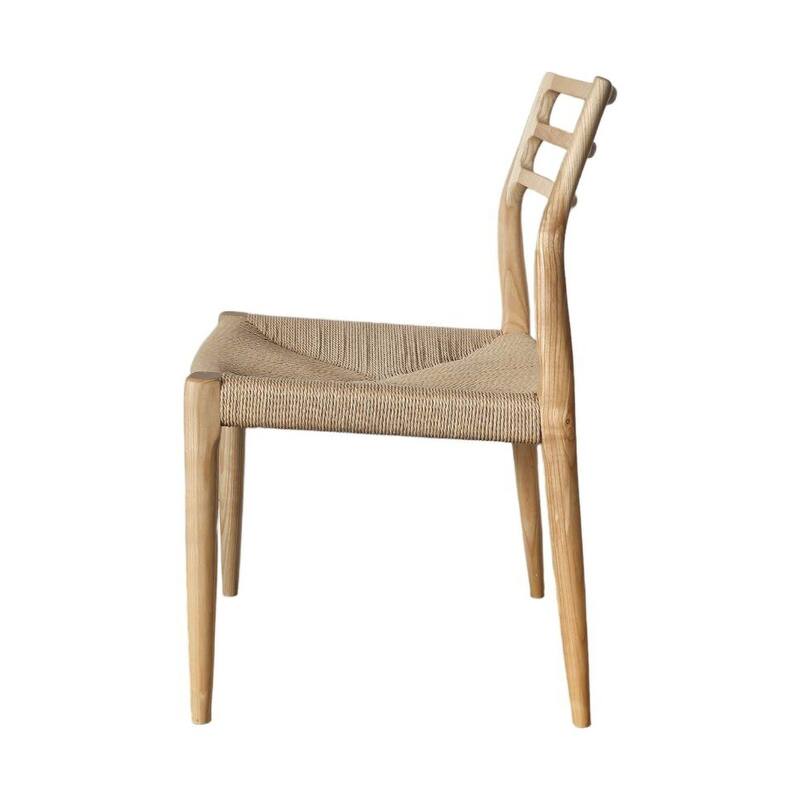 Oralie Ash Wood Dining Chair (Set of 2)