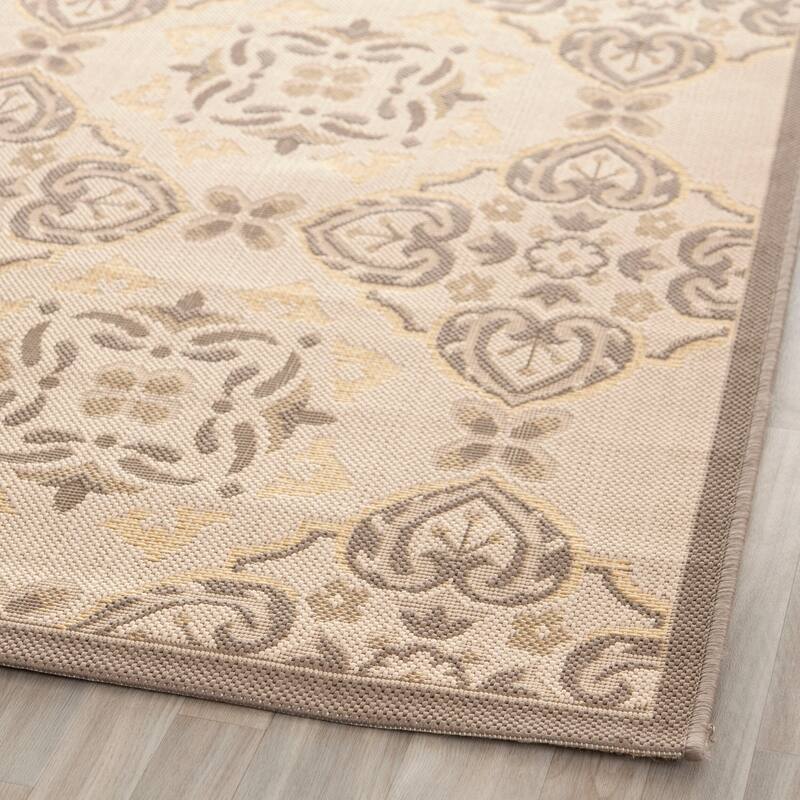 SAFAVIEH Courtyard Ragnhild Indoor/ Outdoor Waterproof Patio Backyard Rug