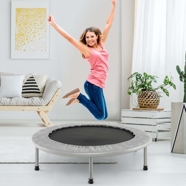 Kids folding trampoline sales