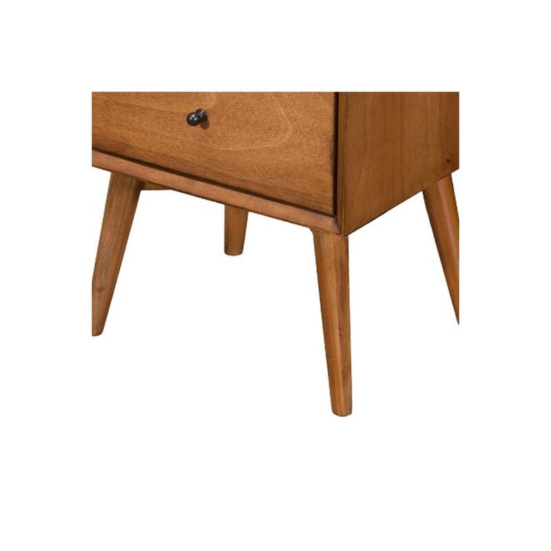 Acorn 2 Drawer 18 in. W Nightstand with Sturdy Hardware and Ample Storage