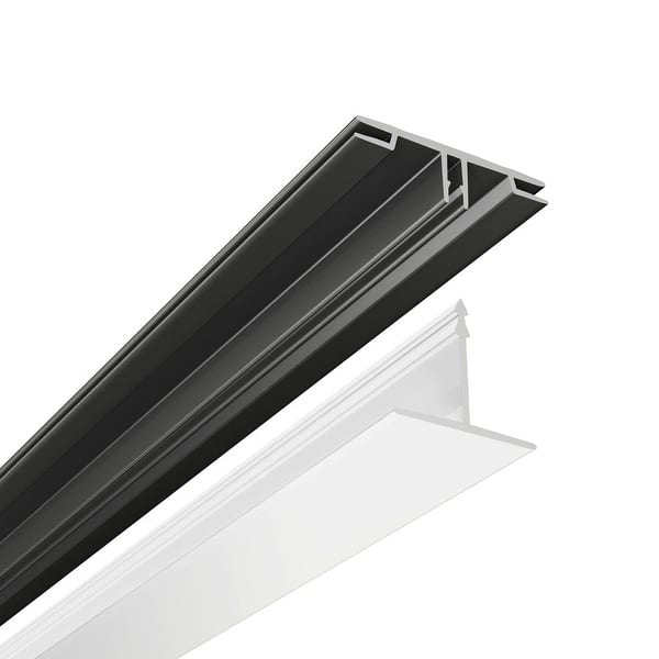 Grid Axcents 1.13 in. W X 8 ft. L White Plastic C-Channel Grid Axcents 1.13 in. W X 8 ft. L White Plastic C-Channel