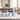 Modern 18.in Kitchen Island Wooden Armless Set of 3 Dining Chairs with Spindle Back