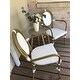 Safavieh Outdoor Living Rosen Stacking Indoor/Outdoor Arm Chair (Set of 2)