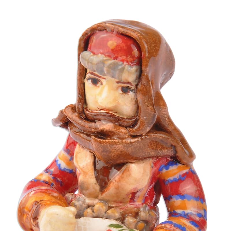 Novica Handmade The Woman From Sebastia Ceramic Figurine