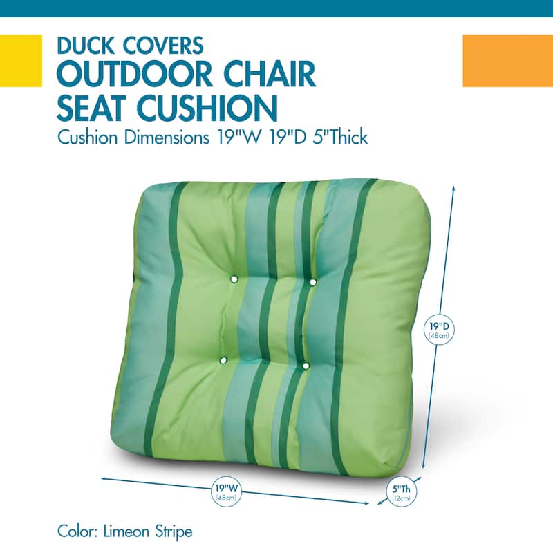 Duck Covers Indoor/ Outdoor Seat Cushions (Set of 2)