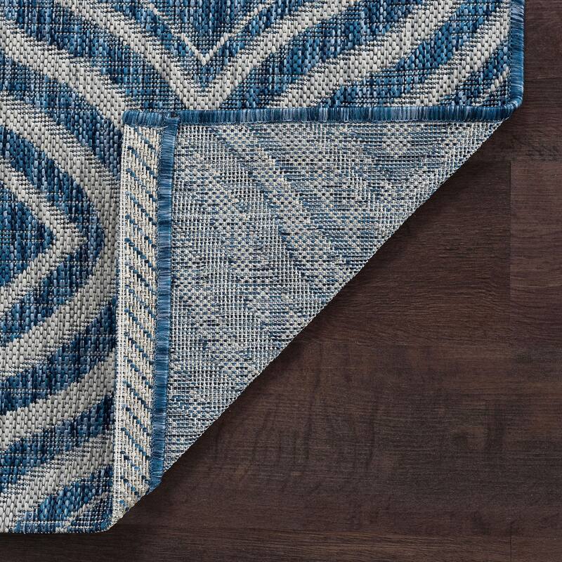 Colonnade Modern & Contemporary Abstract Indoor/Outdoor Area Rug