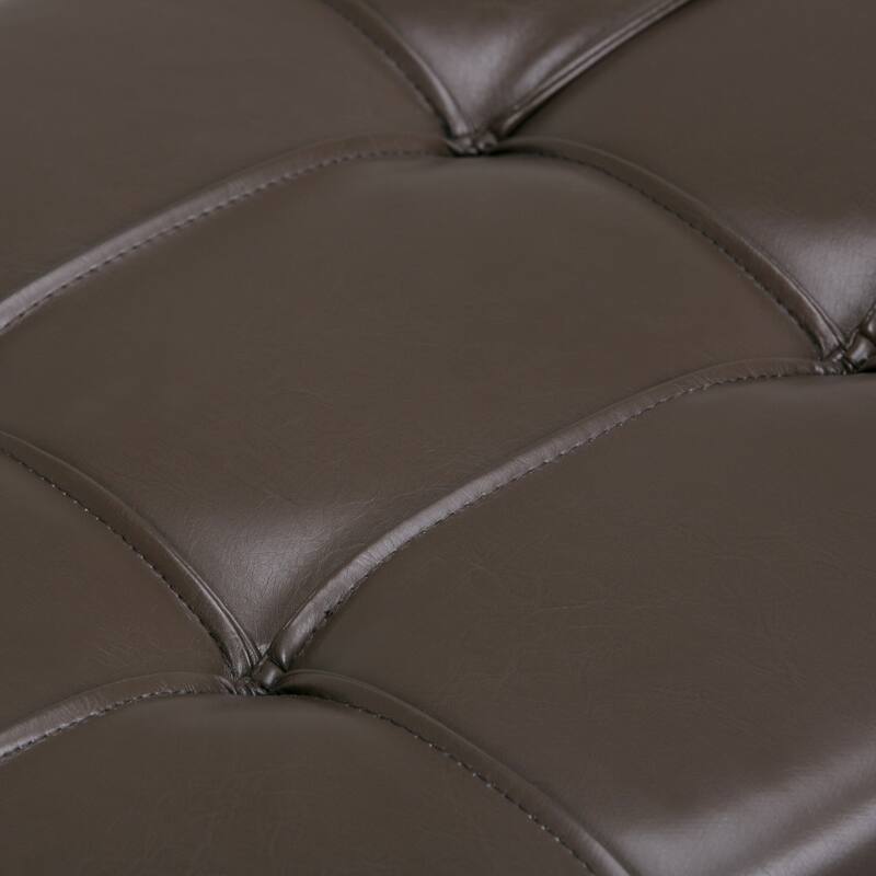 WYNDENHALL Lancaster 44 inch Wide Contemporary Rectangle Storage Ottoman