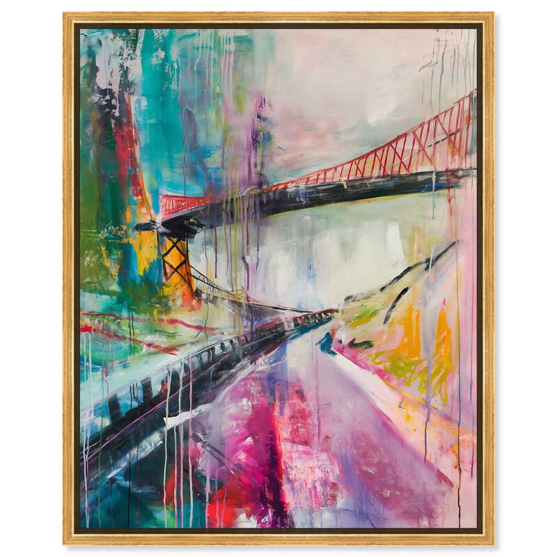 Mystic Tides Canvas by Art Remedy - 16" x 20" - Gold