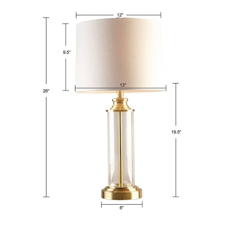 Clarity Table Lamp Set of 2 by 510 Design