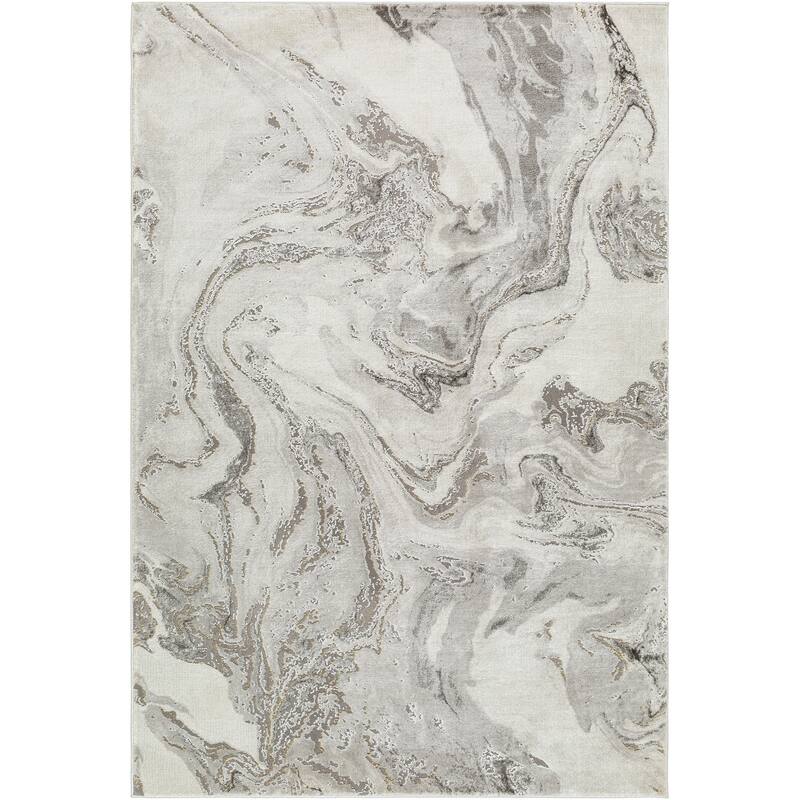 Livabliss Auria Modern Swirl Area Rug