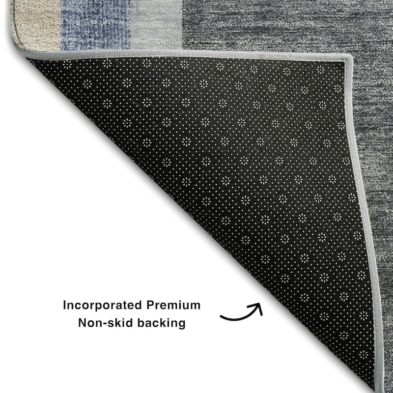 Premium Washable Super Soft Contemporary Deco Mayfield Rug