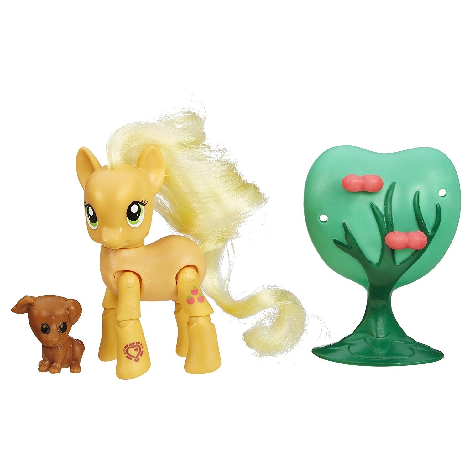 Shop My Little Pony Friendship Is Magic Applejack Applebucking Poseable Overstock 24079363