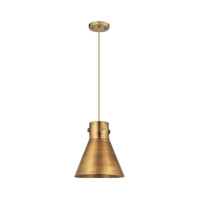 Innovations Lighting Newton Metal Cone - 1 Light 10" Cord Hung Pendant