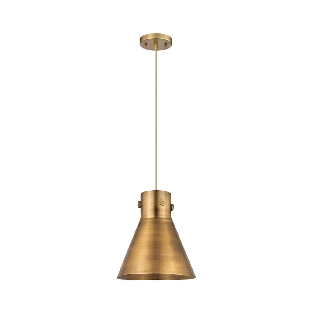 Innovations Lighting Newton Metal Cone - 1 Light 10" Cord Hung Pendant