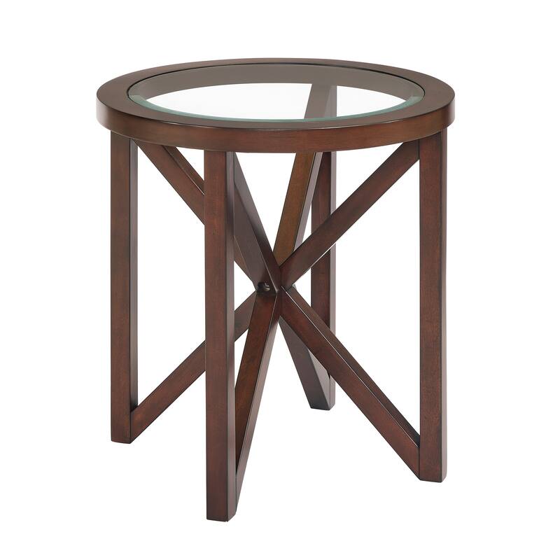 Modern simple glass coffee table