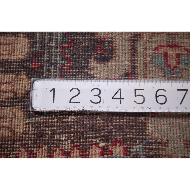 Fuchsia Pink Tabriz Persian Vintage Area Rug Handmade Wool Carpet - 9'6"x 12'8"