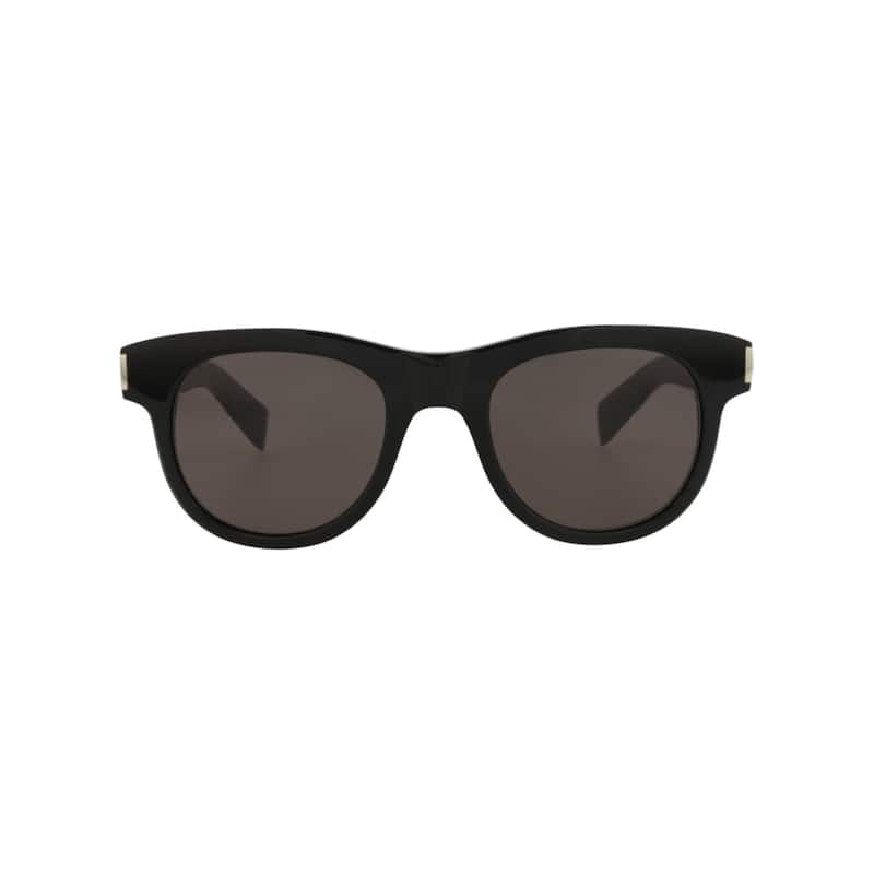 Saint Laurent Round-Frame Recycled Acetate Sunglasses - NS
