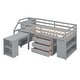 preview thumbnail 24 of 106, Solid Wood Loft Bed with Desk