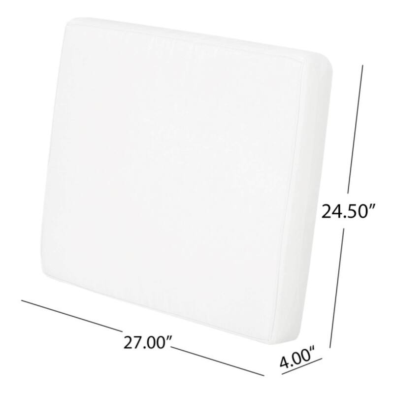 Roomfitters Antibes Club Chair Cushion Set, Back and Seat Cushions, Water Repellent Fabric, Set of 2