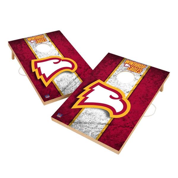 slide 2 of 5, Vintage Winthrop University Eagles Regulation 2x4 Cornhole Set
