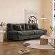 preview thumbnail 12 of 24, 89" Tufted Sofa Cloud Shaped Couch