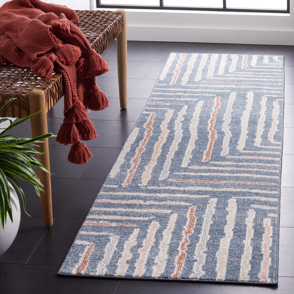 SAFAVIEH Blair Machine Washable Olimpiada Slip Resistant Rug