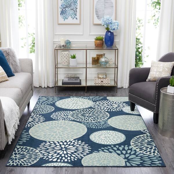 Shop Mohawk Home Aurora Foliage Friends Rug 5 X 8 5 X 8 Overstock 11741787