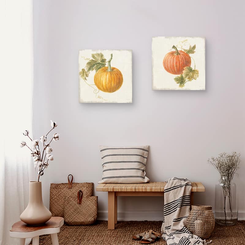 Floursack Autumn VI, Floursack Autumn VIII by Danhui Nai Canvas Art Prints