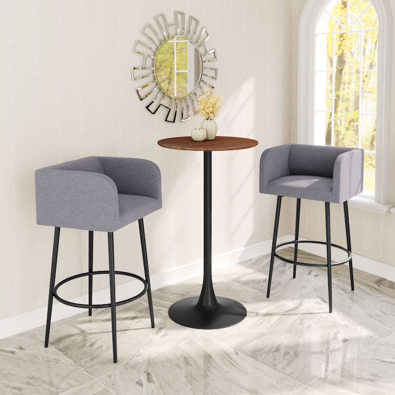 Horbat Barstool Gray