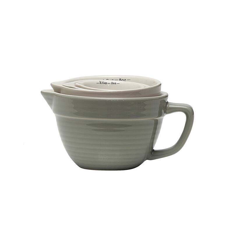 Batter Bowl Shaped Measuring Cups (Set of 4 Sizes)