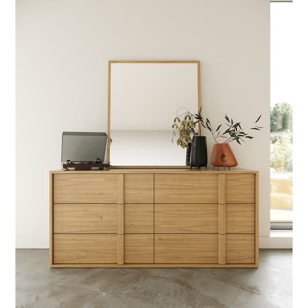 natural oak dresser 6-Drawer Dresser in Natural Oak, Dresser for Bedroom, Extra-Wide Chest –  Shopmurai