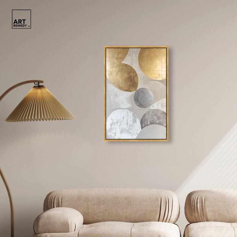Golden Sequence II Canvas by Art Remedy