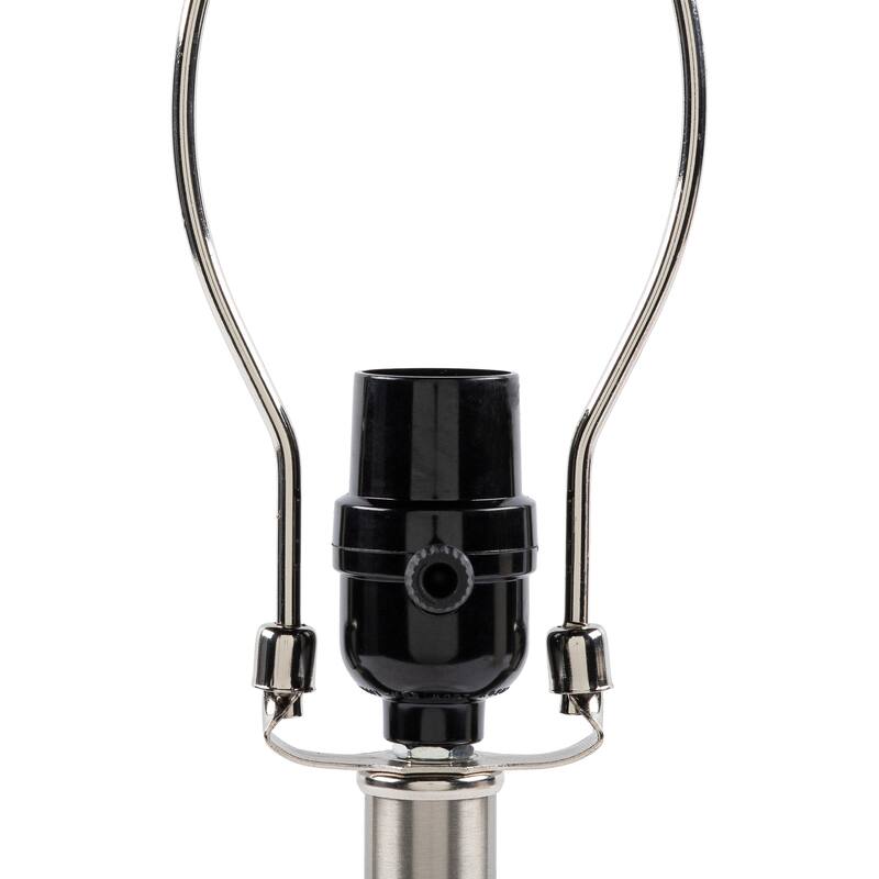 Livabliss Lester Textured Glass Table Lamp - 21"H x 10"W x 10"D