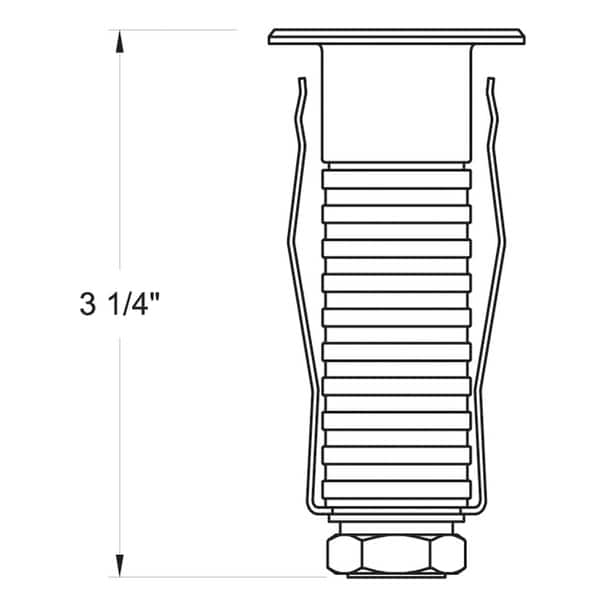 dimension image slide 1 of 2, Hinkley Lighting 15074 Dot Round 2v 3VA 2.5w 1-3/4"" Wide in Sparta